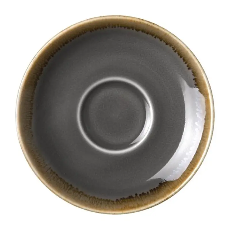 Schotels | KILN | Porselein | Grijs | 6 Stuks | Ø115x17(h)mm Gratis Retour