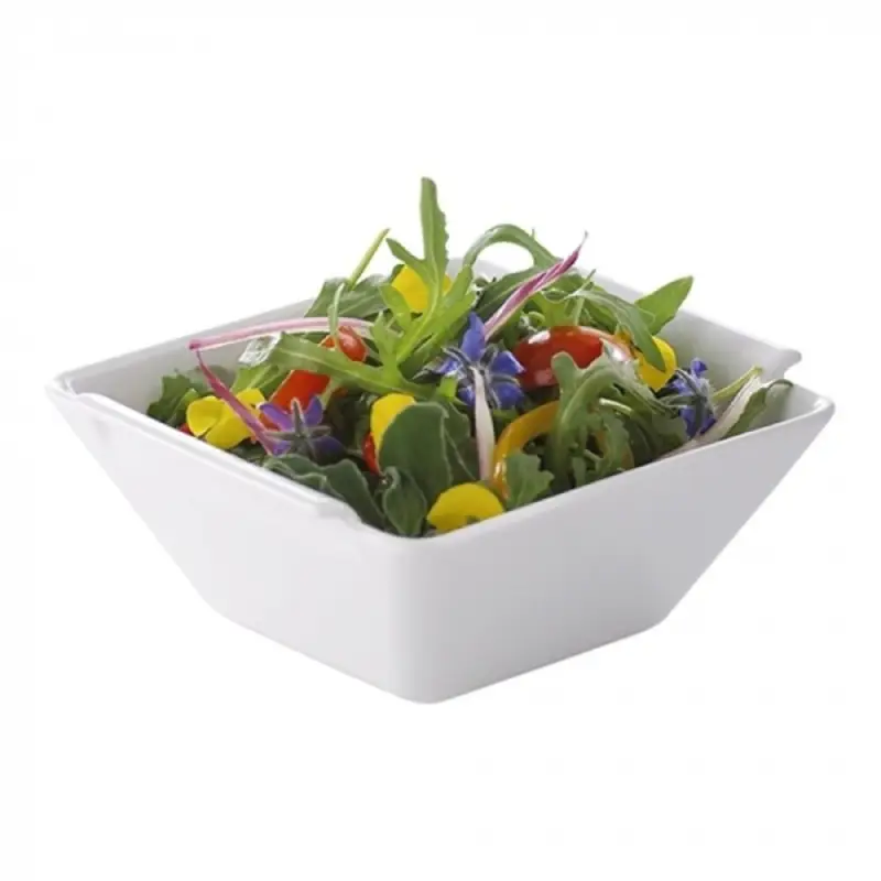 Nieuw Serveerschaal | Porselein | Wit | 80cl | Per Stuk | 160x160x70(h)mm
