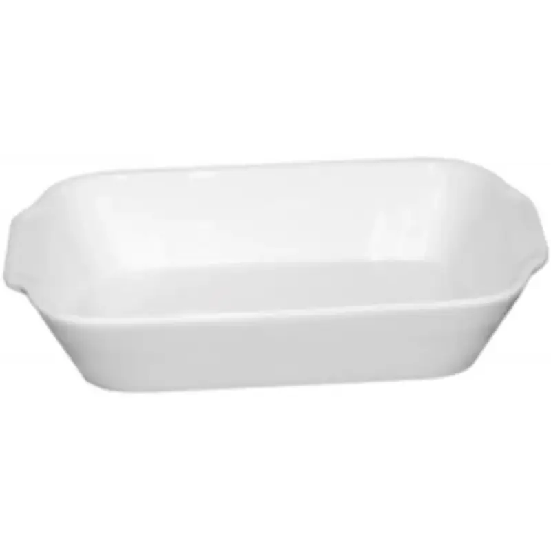 Exclusieve Aanbieding Serveerschalen | Porselein | Wit | 48cl | 4 Stuks | 210/180x120x45(h)mm