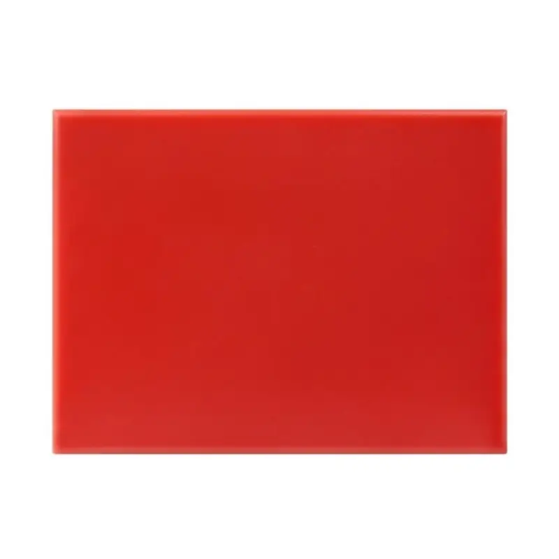 Lage Kosten Snijplank | HDPE | Rood | 305x229x12(h)mm