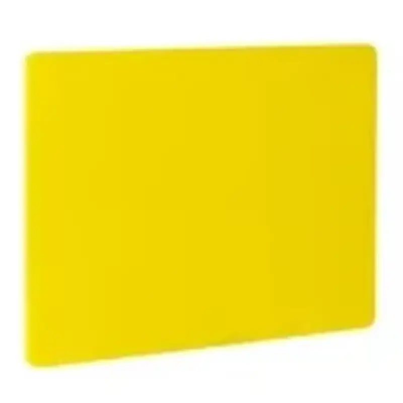 Snijplank | LDPE | Geel | 1/1 GN | HACCP | 530x325x10(h)mm Voordeelprijs