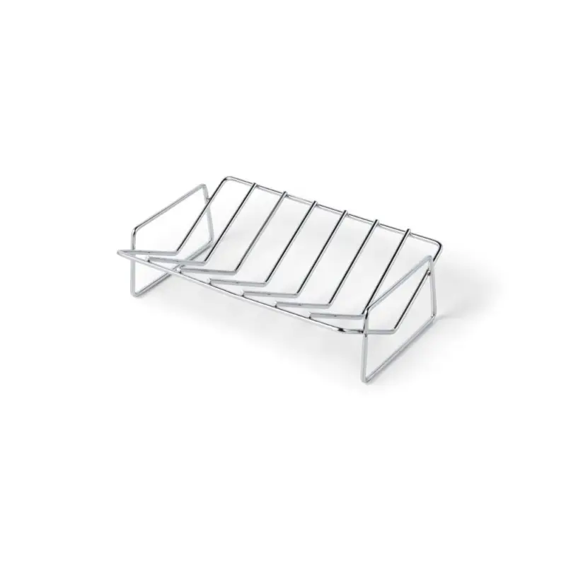 Seizoensaanbieding Spareribs rek | RVS | Eenvoudig schoon te maken | 270x185x80(h)mm