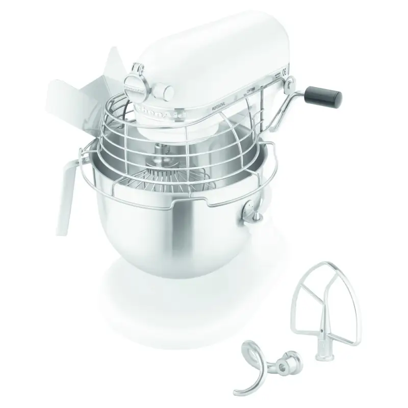 Speciale Aanbieding Spiraalmixer | Wit | 6.9L | Vaste Kom | Komlift | 230V | 287x371x417(h)mm