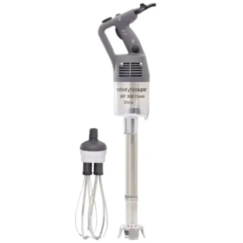 Staafmixerset | ULTRA | Incl. Garde + Ophangrek | Regelbare Snelheid (250-9.000RPM) | Staaflengte 350mm | Cap. 50L | 0.44kW (230V) | Ø125x805(h)mm Rechtstreeks Van De Fabrikant
