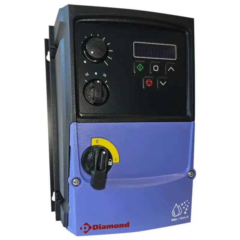 Standenregelaar | Digitaal | 0.75-1.5kW | ≤4.1A | 400V | Stof-/Waterdicht (IP66) + UV-Bestendig (NEMA 4X) | 162x161x232(h)mm Hoge Kwaliteit