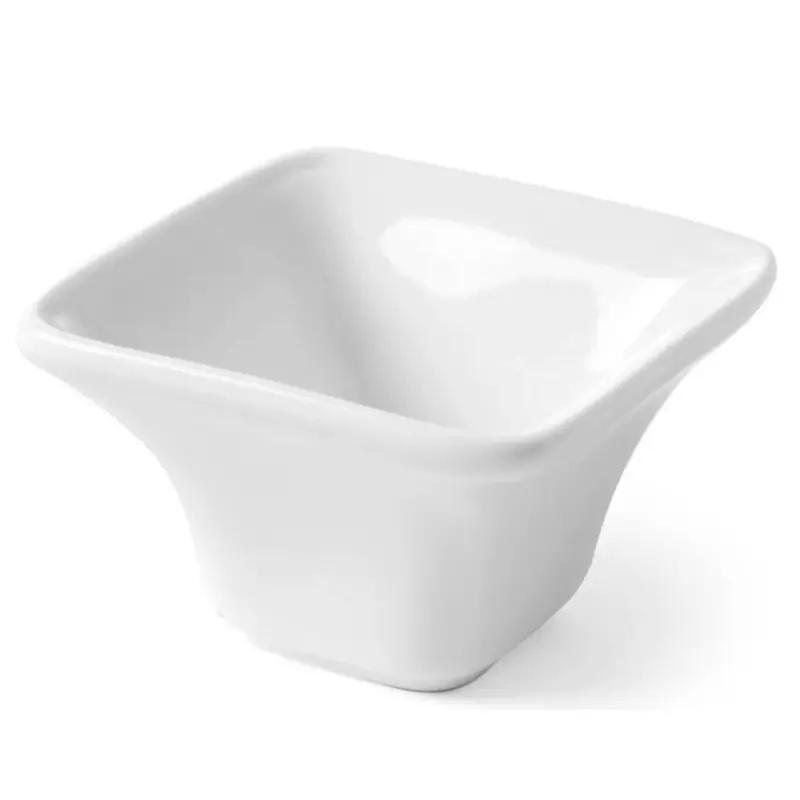 Tapasschaaltjes | CUADRADO | Porselein | Wit | 12 Stuks | 59x59x37(h)mm Snelle Levering