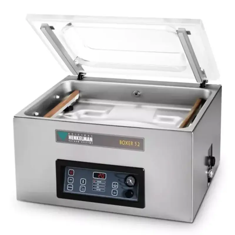 Vacumeermachine | BOXER | Seallengte 2x 410mm (L/R) | Sealkamer 520x410x180mm | Sealtijd 15-35sec | 700x530x440(h)mm Koop Online