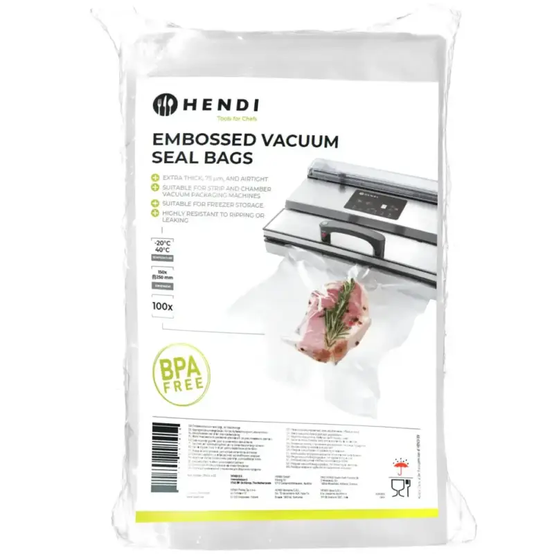 Vacuümzakken | 150x250mm | Reliëf | 100 Stuks Hete Deal