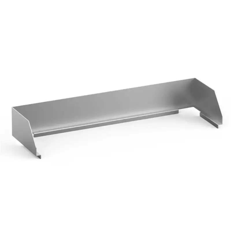Verwijderbaar Spatscherm | DROP-IN/DOMINA PRO 700 Bak-/Grillplaten | RVS | 700mm Bestseller