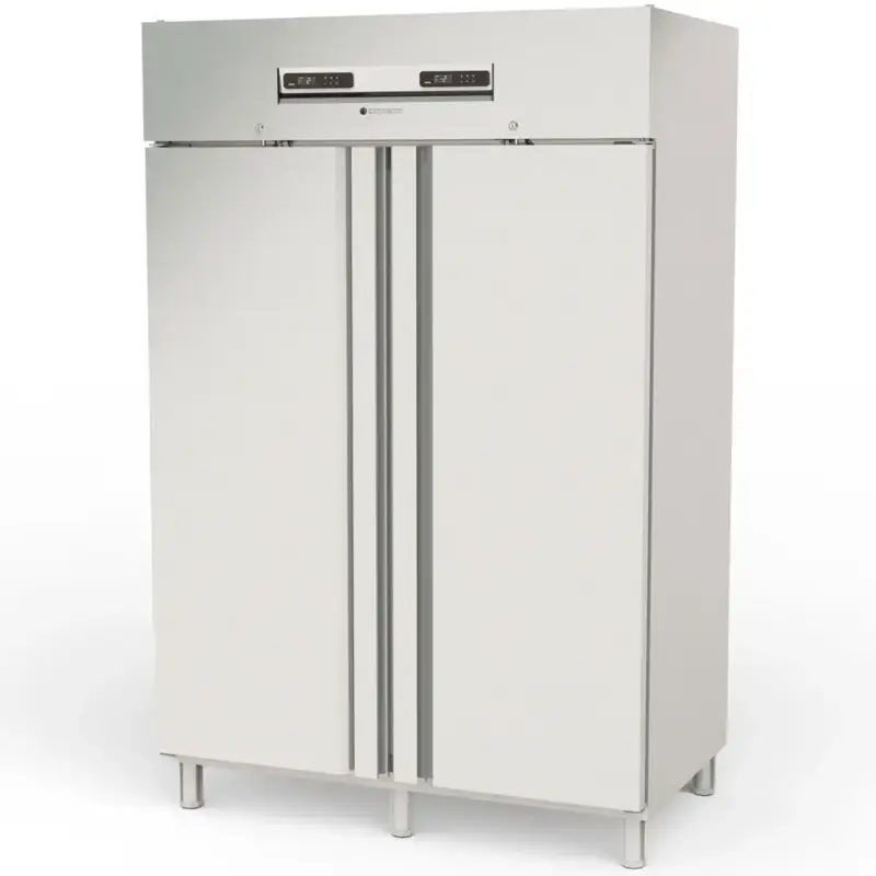 Weekendaanbieding Viskoelkast | 1370L (2/1 GN) | RVS | -1°C/-5°C & -2°C/+8°C | Geforceerd | Incl. 6 Visbakken | Temperatuur-/Deuralarm | 1370x860x2110/2175(h)mm