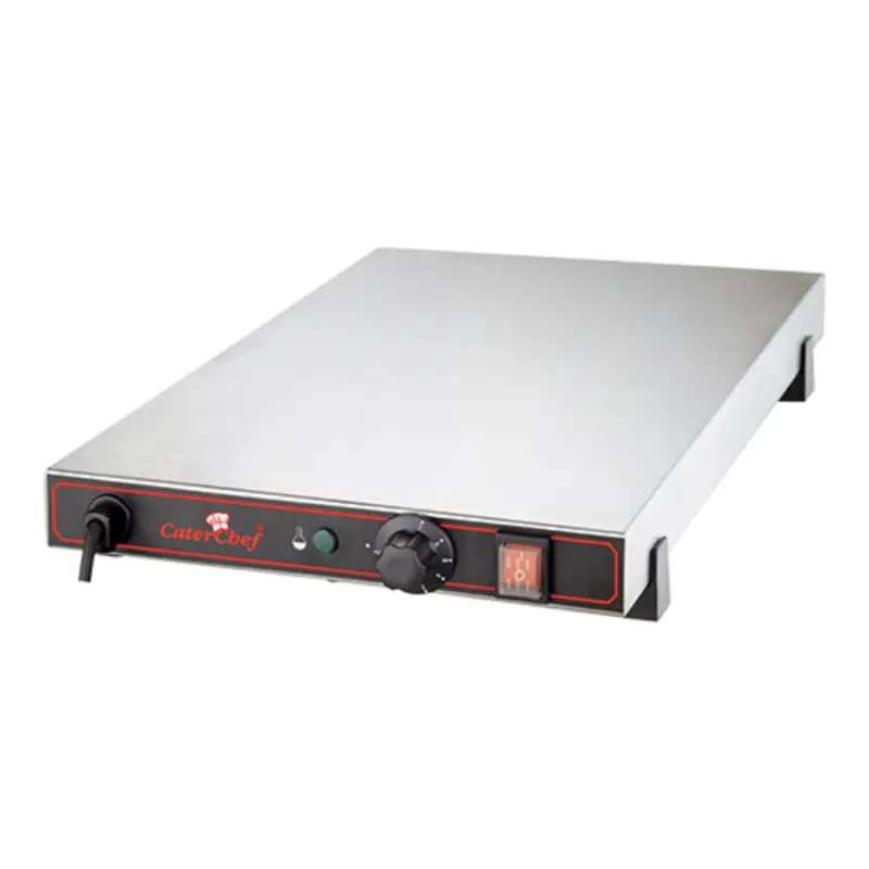 Warmhoudplaat GN1/1 | 600W | thermostatisch instelbaar tot 75°C | 325x557x67(h)mm Bestseller
