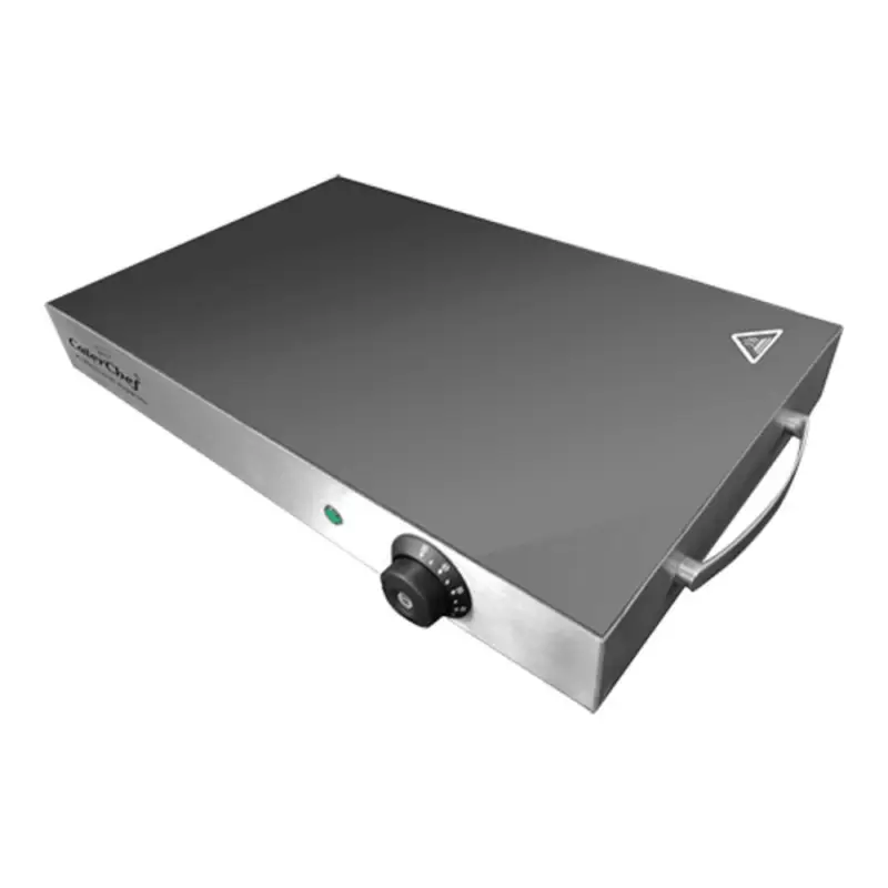 Snelle Levering Warmhoudplaat GN1/1 | 260W | thermostatisch instelbaar tot 85°C | 580x365x84(h)mm
