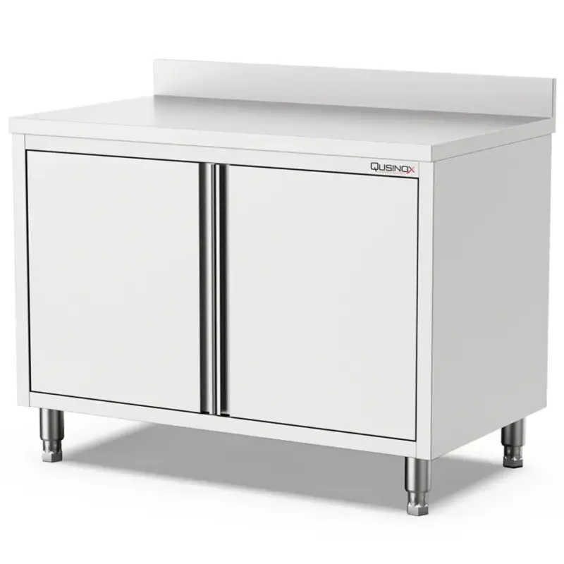 Gratis Retour Werkbank | 700 LINE | RVS | Draaideuren | Achteropstand | 600x700x900(h)mm