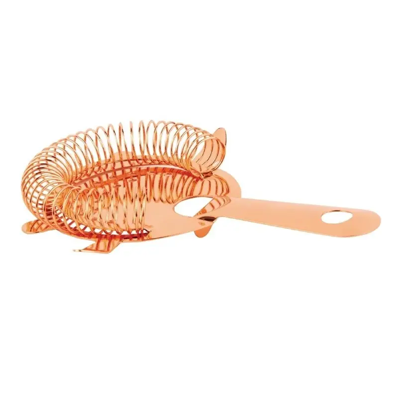 Korting Cocktail Strainer Hawthorne Koperkleur | RVS