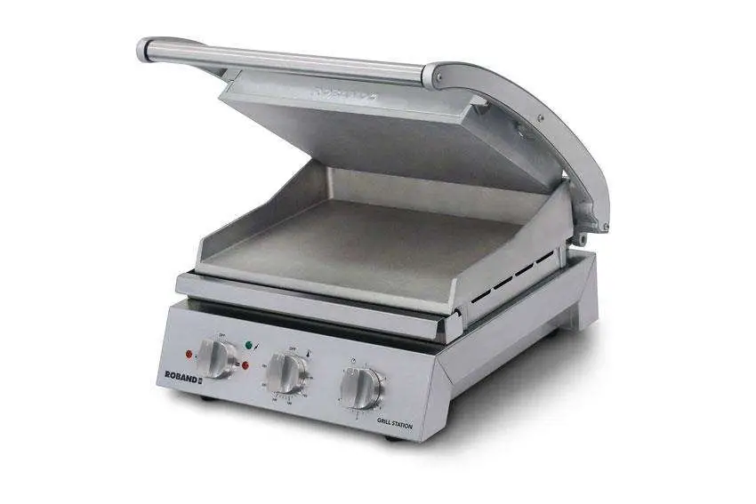 Contactgrill | Effen bovenplaat | 6 Sandwiches | 435x490x220(h)mm Shop Nu
