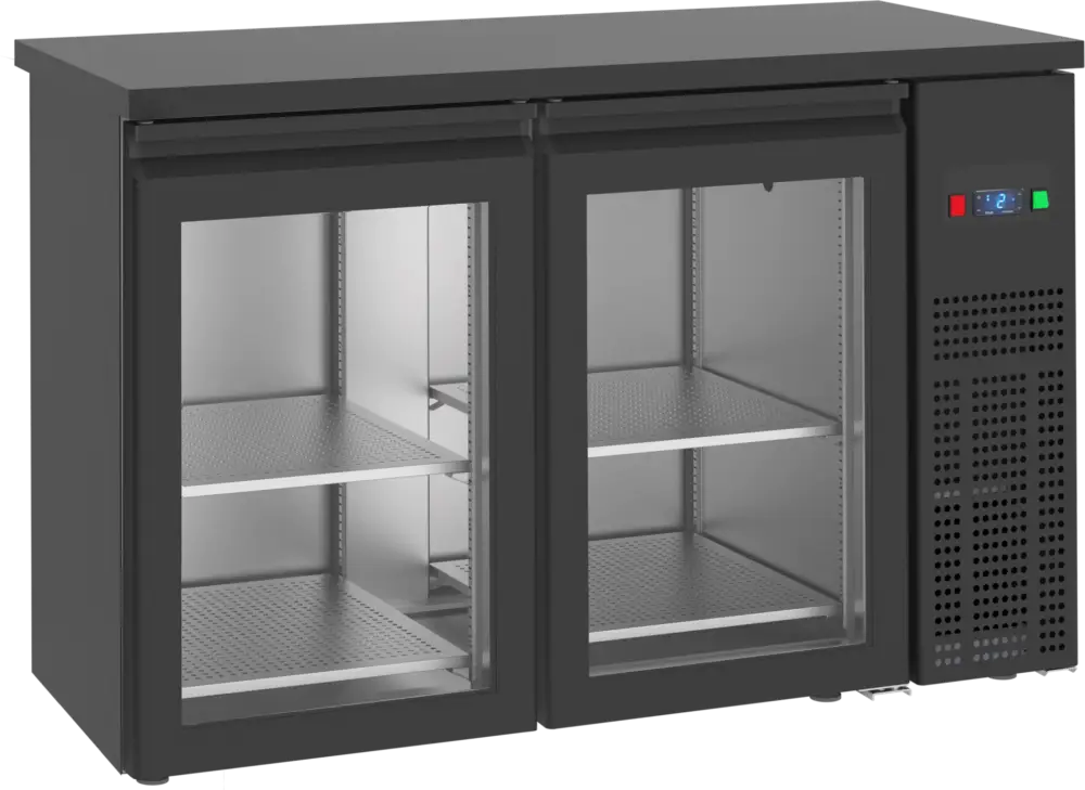 Doorgeefbarkast - 2 deurs 320L | FGB138 DDG | 1380x610x950mm Veilige Betaling