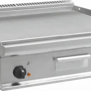 Elektrische Bakplaat | Gladde Plaat | 10.8kW | 80x70x(H)27cm Beperkt Aanbod