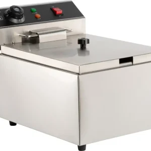 Elektrische Tafelfriteuse 1x6L | Tafelmodel | 230V | 290x440x290(h)mm Superprijs