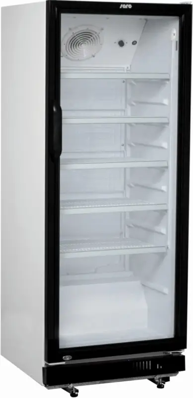 Alleen Vandaag Flessenkoelkast met glazen deur 310 liter | 2 / +10 °C | 620x635xH1562 mm.