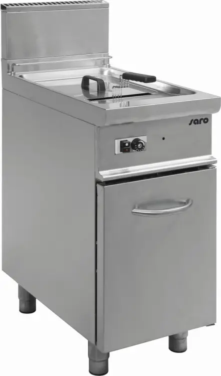Gasfriteuse met Onderstel | 13 Liter | 11.2kW Gas | 40x70x(H)85cm Hete Deal