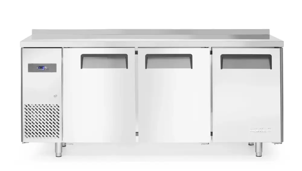 Rechtstreeks Van De Fabrikant Hendi Koelwerkbank met 3 deuren390 liter |1800x600xH850mm