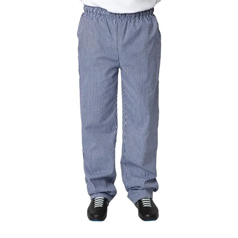Finale Uitverkoop Koksbroek Blauw/Wit Geruit | Whites Vegas | Unisex