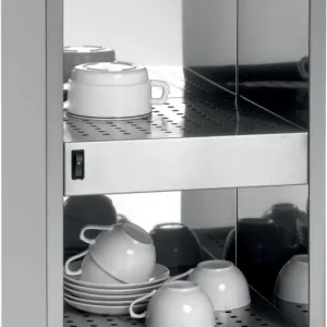 Kopjesverwarmer voor ca. 72 Kopjes | 230V/140W | B320xD320xH545 mm Lage Kosten