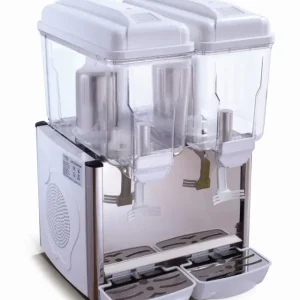 Koude drank dispenser wit | 2x 12 Liter | 230V/370W | Temp. +3/+8 °C Lage Kosten