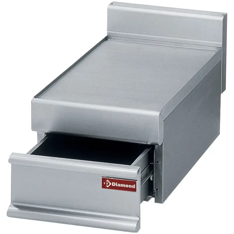 Neutraal werkelement met lade | 400x650xH280/380 mm. Betaalbaar