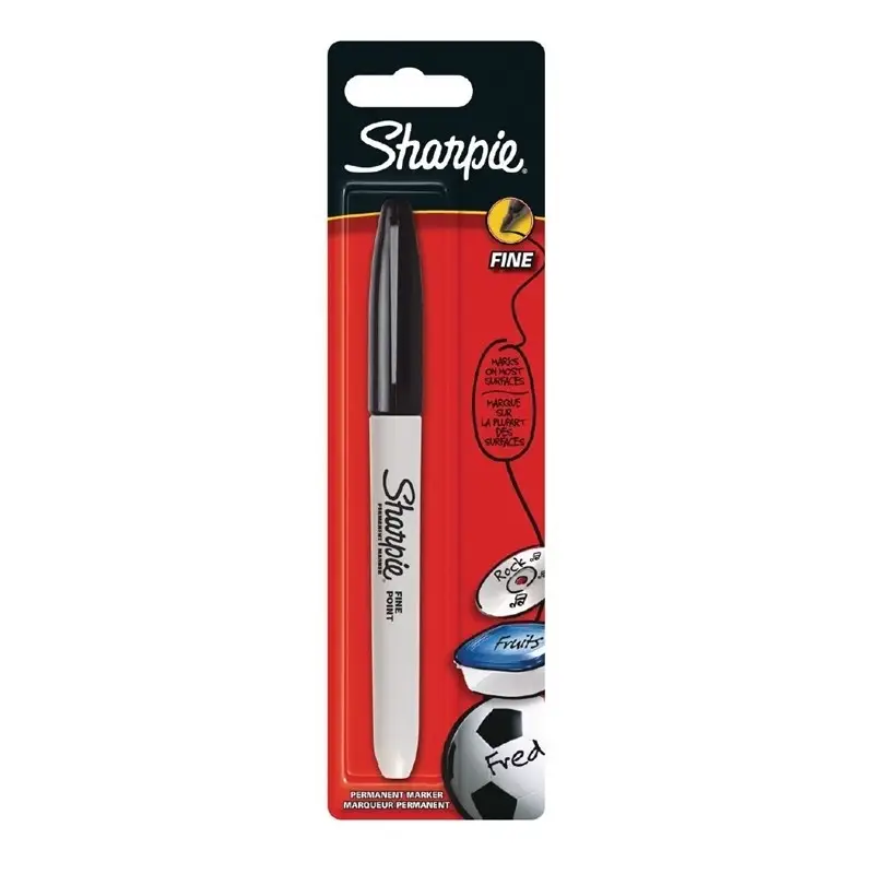 Rechtstreeks Van De Fabrikant Sharpie fijne permanente marker zwart