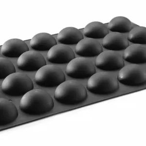 Siliconen bakvorm SEMI-SPHERE | 600x395x(H)35mm Superprijs