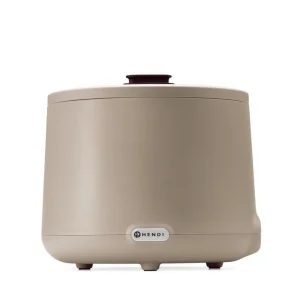 Uitverkoop Hendi Uniq soepketel 8 liter beige| Bain-marie met digitaal temperatuur
