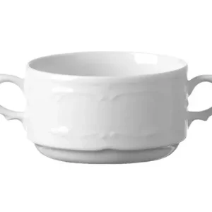 Hete Deal Flora soepkom 25 cl. | Ø100mm | Wit hotelporselein | 12 stuks | 787267