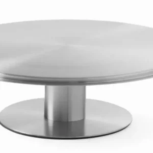 Taartplateau Draaibaar RVS | Ø300xH90 mm. Superprijs