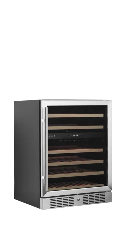 Tefcold Wijnkoeler | TFW200-2S | 131L | +5 tot +10 / +10 tot +18°C | Energielabel G | 595 x 570 x 820mm Op = Op