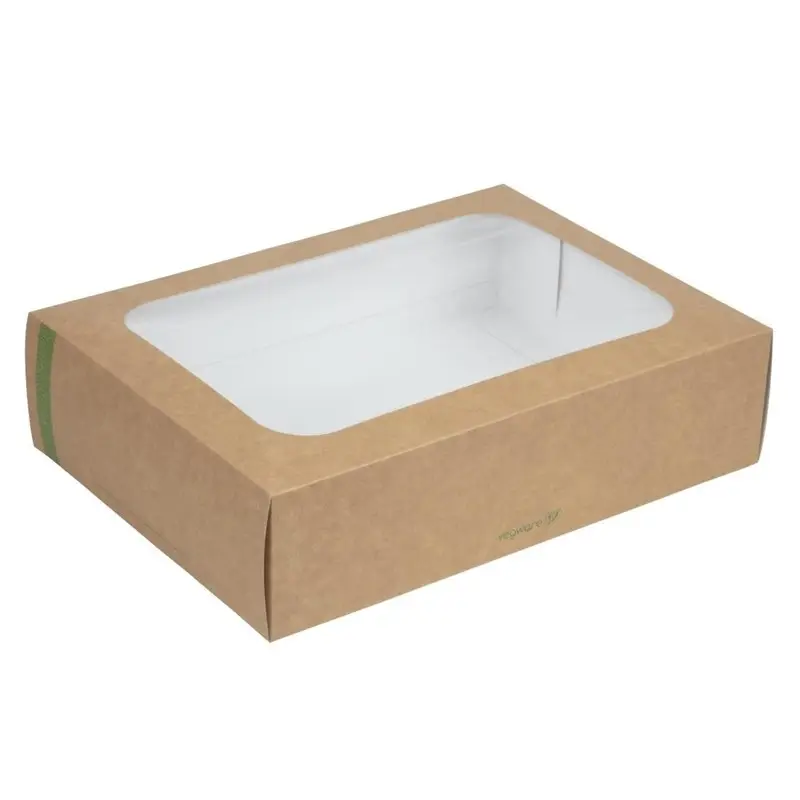 Vegware Composteerbare sandwichbox met deksel medium | 50 stuks Veilige Betaling