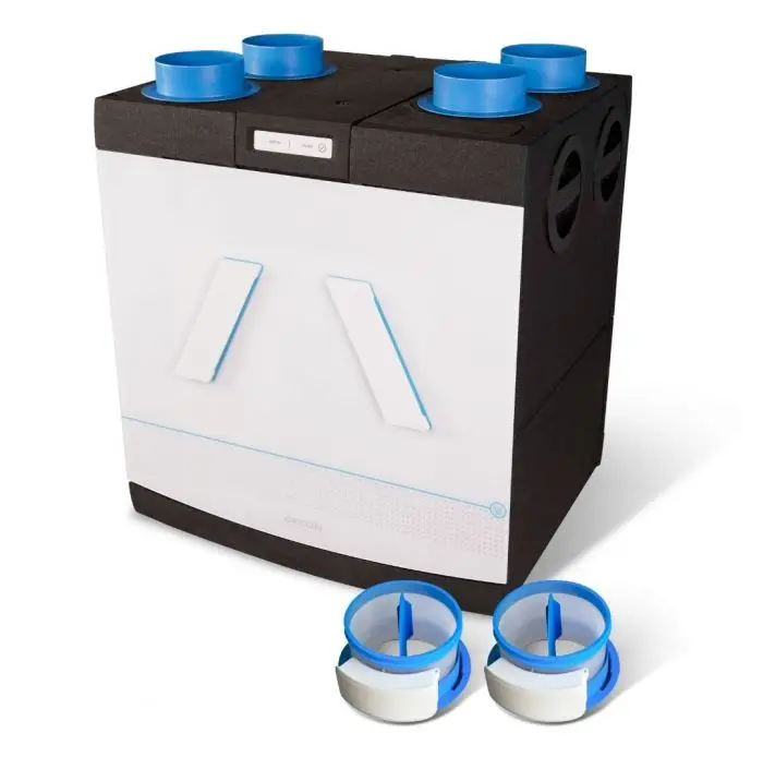 Voordeelprijs Orcon HRC-425 SmartComfort WTW unit - 425m3/h - Met 2- zoneregeling & voorverwarmer