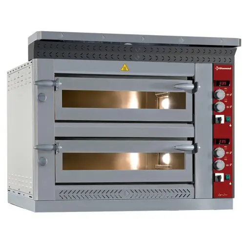 Actieprijs Elektrische pizzaoven, 2x 4 pizzas Ø 350 mm