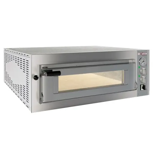Op = Op Elektrische oven 4 pizza's diam. 350mm, 1 kamer