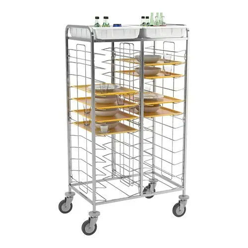 Populair Regaalwagen dienbladen cap 2x 12