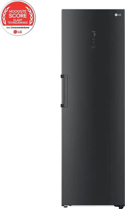 LG GLM71MCCSF vrijstaande koelkast blacksteel Korting