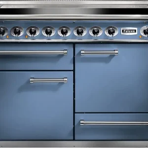 Nu Kopen Falcon Deluxe 1092 chinese blue inductie fornuis met 5 zones, blauw
