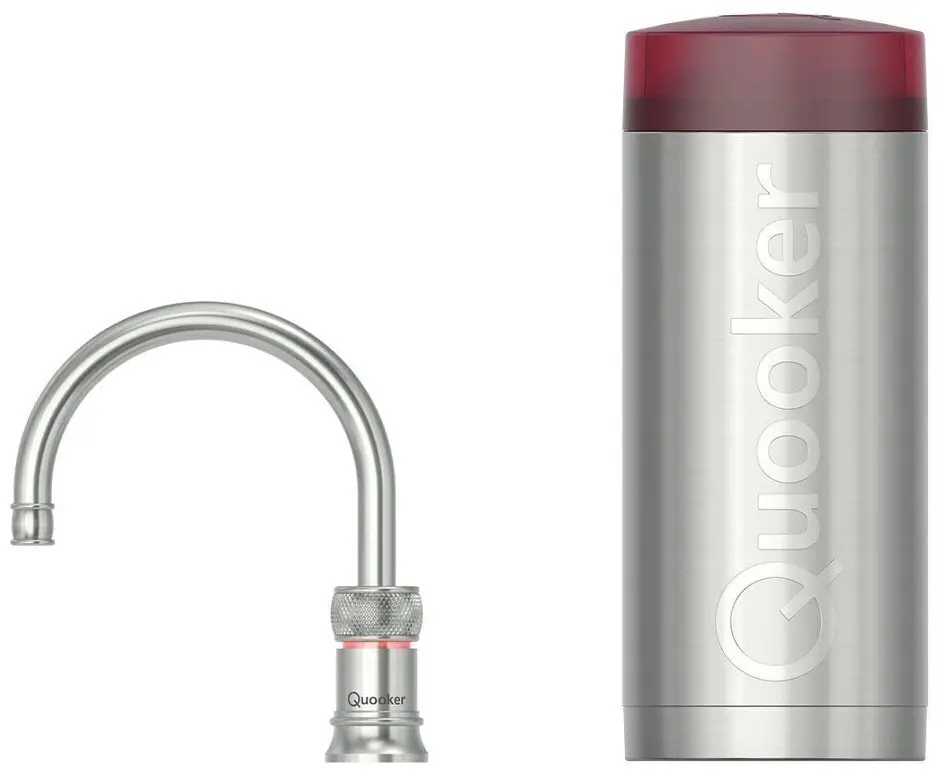 Hoge Kwaliteit Quooker COMBI+ Classic Nordic Round CHROOM kokend water kraan chroom