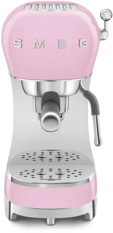 Betrouwbaar Smeg ECF02PKEU koffiemachine retro jaren 50 in de kleur roze