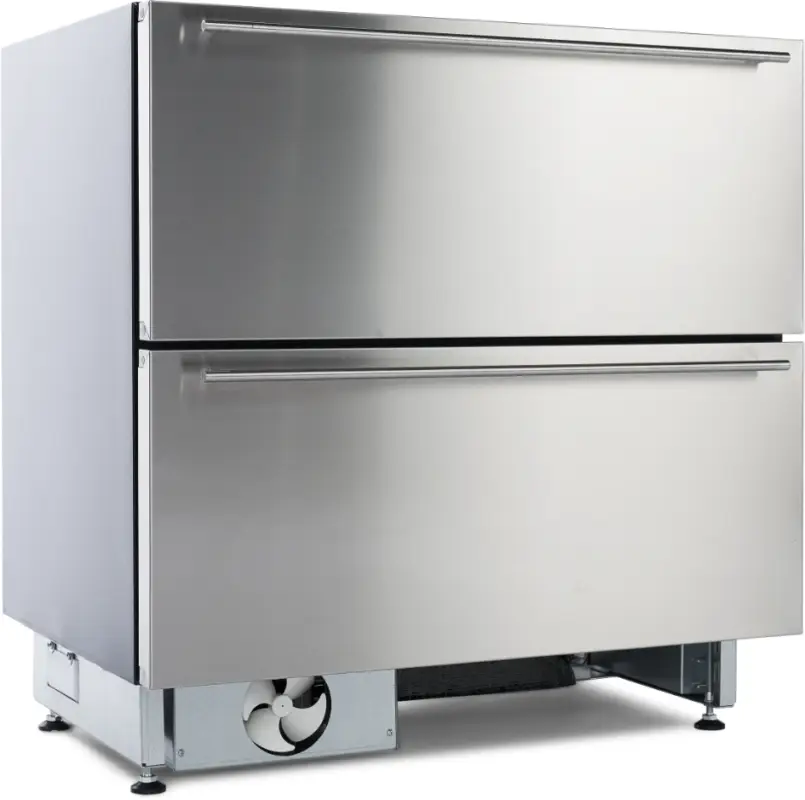 Aanbieding Norcool 60000005 + 8900013832 onderbouw koelkast met nis ± 82 cm. en deur-op-deur montage